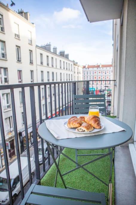 Grand 2 Pieces Balcon Parking Porte Paris Обервил Екстериор снимка
